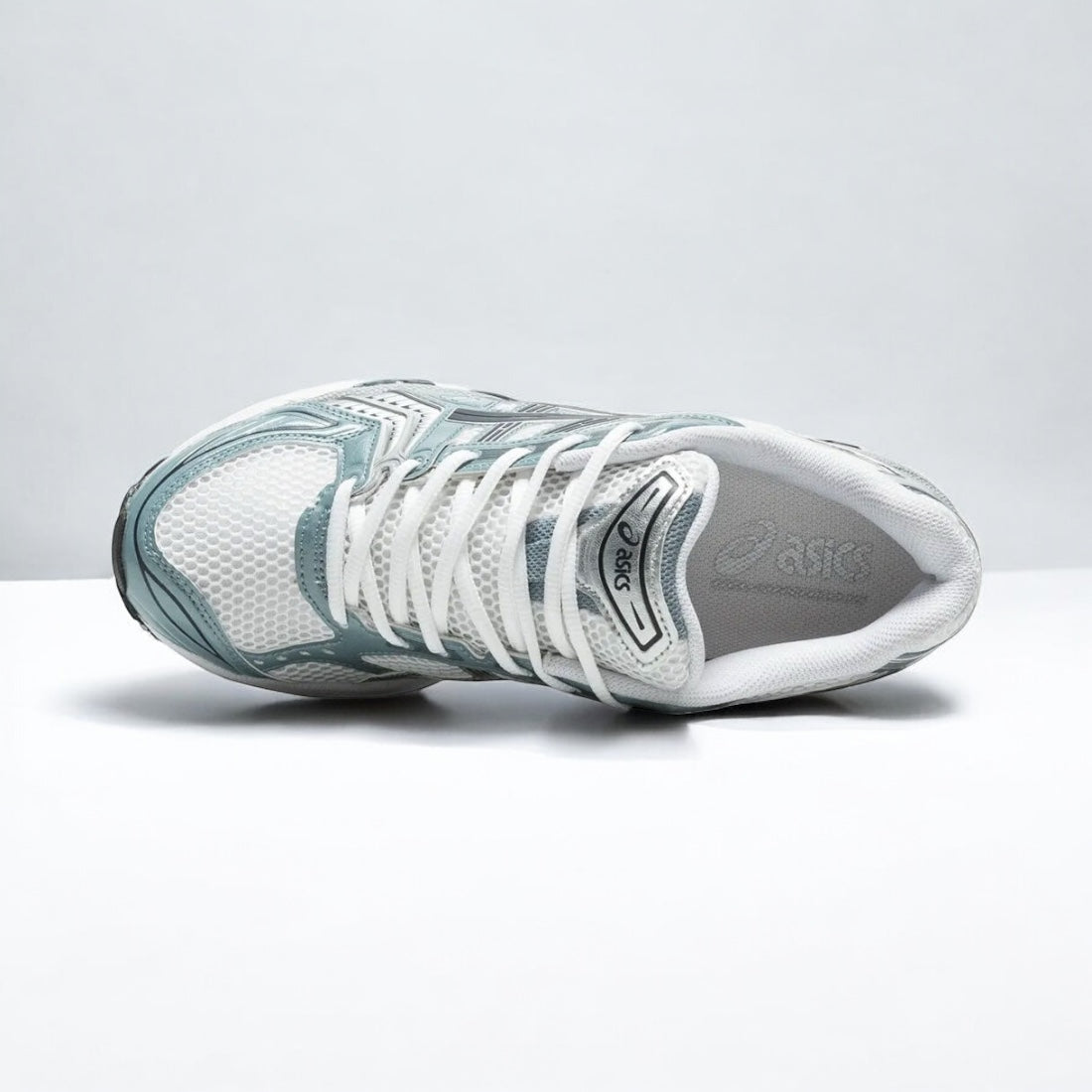 Kayano 14 White Fjord Grey