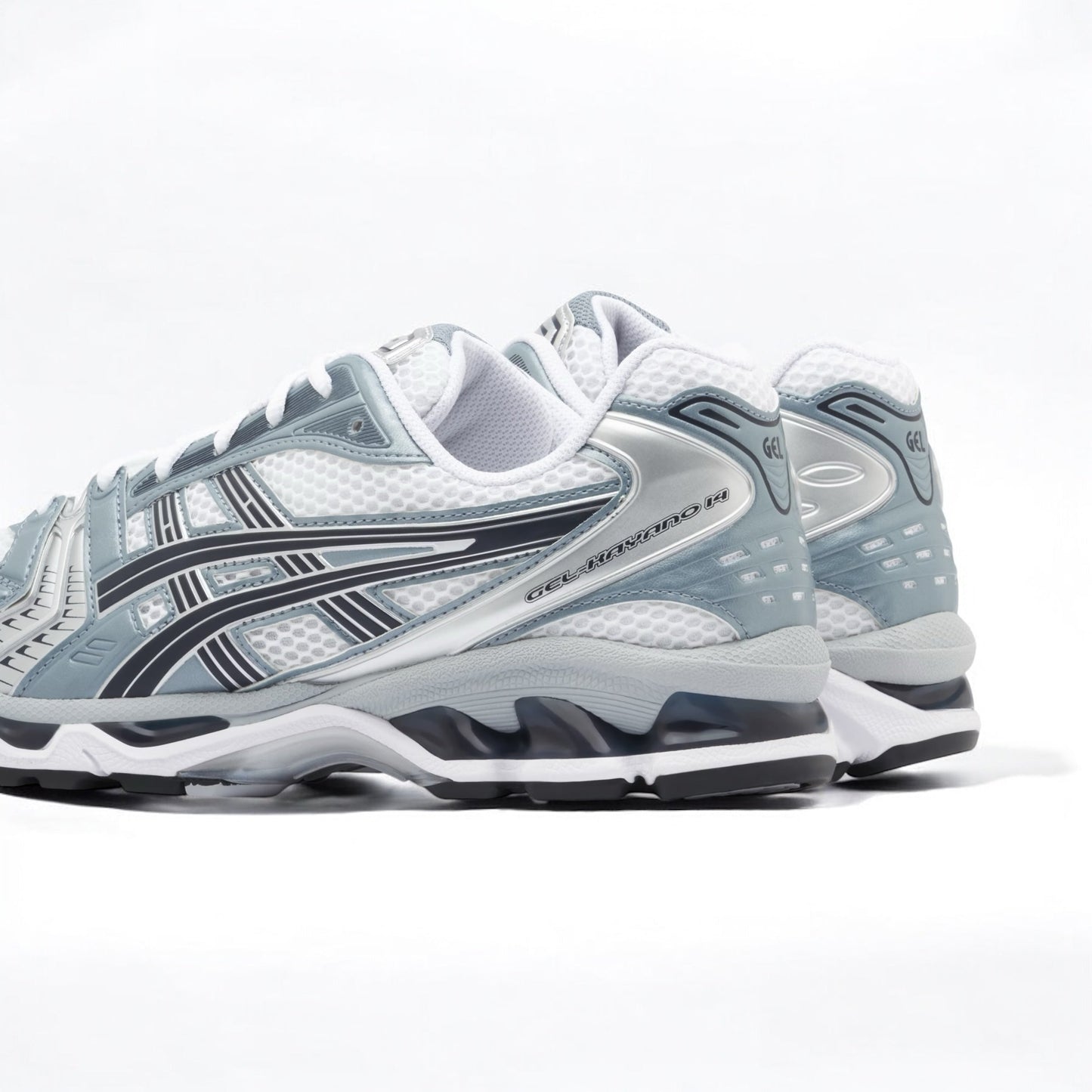 Kayano 14 White Fjord Grey